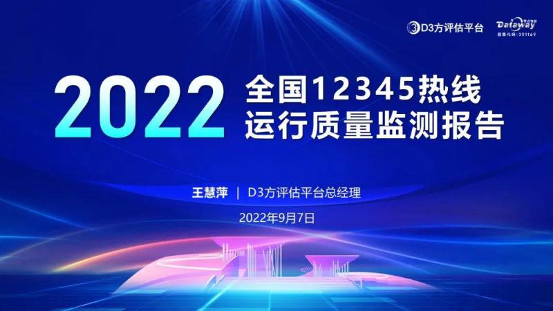 2022年348个城市热线运行质量监测报告